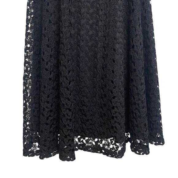 Vintage 90s y2k Halter Lacy Super Flowy Gothic Boho Whimsygoth Mini Dress - Picture 12 of 13